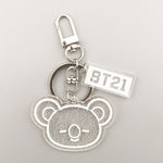 Load image into Gallery viewer, Fashion KPOP Keyring Transparent Acrylic Sheet Key Chain Bangtan Boys Tassel Pendant Keychain EXO Blackpink Accessories Jewelry
