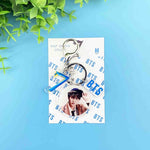 Load image into Gallery viewer, KPOP Keychain MAP OF THE SOUL : 7  Pendant Key Chains Acrylic Pendant Bangtan Boys Members Birth Date Key Rings Accessories

