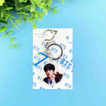 Load image into Gallery viewer, KPOP Keychain MAP OF THE SOUL : 7  Pendant Key Chains Acrylic Pendant Bangtan Boys Members Birth Date Key Rings Accessories
