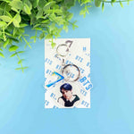Load image into Gallery viewer, KPOP Keychain MAP OF THE SOUL : 7  Pendant Key Chains Acrylic Pendant Bangtan Boys Members Birth Date Key Rings Accessories
