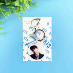 Load image into Gallery viewer, KPOP Keychain MAP OF THE SOUL : 7  Pendant Key Chains Acrylic Pendant Bangtan Boys Members Birth Date Key Rings Accessories
