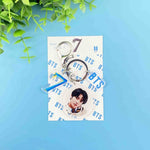 Load image into Gallery viewer, KPOP Keychain MAP OF THE SOUL : 7  Pendant Key Chains Acrylic Pendant Bangtan Boys Members Birth Date Key Rings Accessories
