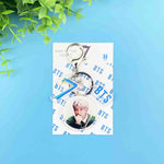 Load image into Gallery viewer, KPOP Keychain MAP OF THE SOUL : 7  Pendant Key Chains Acrylic Pendant Bangtan Boys Members Birth Date Key Rings Accessories
