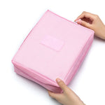 Load image into Gallery viewer, Women Purse Handbag Organizer Cute Make up Bags Brand Makeup Brush Toiletry Hand Bag men Cosmetic Cases Travel Beautician Pouch
