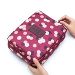 Load image into Gallery viewer, Women Purse Handbag Organizer Cute Make up Bags Brand Makeup Brush Toiletry Hand Bag men Cosmetic Cases Travel Beautician Pouch
