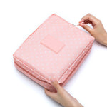 Load image into Gallery viewer, Women Purse Handbag Organizer Cute Make up Bags Brand Makeup Brush Toiletry Hand Bag men Cosmetic Cases Travel Beautician Pouch
