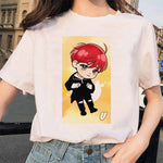 Load image into Gallery viewer, Harajuku JIN SUGA J HOPE JIMIN V JUNGKOOK t-shirt bangtan boys t shirt women korean style Oversized kpop tshirt female ulzzang
