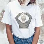 Load image into Gallery viewer, Harajuku JIN SUGA J HOPE JIMIN V JUNGKOOK t-shirt bangtan boys t shirt women korean style Oversized kpop tshirt female ulzzang
