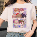 Load image into Gallery viewer, Harajuku JIN SUGA J HOPE JIMIN V JUNGKOOK t-shirt bangtan boys t shirt women korean style Oversized kpop tshirt female ulzzang
