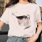 Load image into Gallery viewer, Harajuku JIN SUGA J HOPE JIMIN V JUNGKOOK t-shirt bangtan boys t shirt women korean style Oversized kpop tshirt female ulzzang
