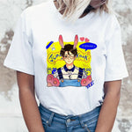 Load image into Gallery viewer, Harajuku JIN SUGA J HOPE JIMIN V JUNGKOOK t-shirt bangtan boys t shirt women korean style Oversized kpop tshirt female ulzzang
