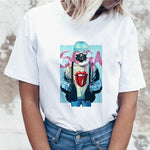Load image into Gallery viewer, Harajuku JIN SUGA J HOPE JIMIN V JUNGKOOK t-shirt bangtan boys t shirt women korean style Oversized kpop tshirt female ulzzang
