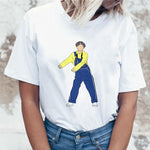 Load image into Gallery viewer, Harajuku JIN SUGA J HOPE JIMIN V JUNGKOOK t-shirt bangtan boys t shirt women korean style Oversized kpop tshirt female ulzzang
