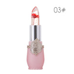 Load image into Gallery viewer, Creative Jelly Flower Lipstick Long-lasting Moisturizing Lipstick Makeup Temperature Color Change Lip Balm TSLM1
