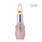 Load image into Gallery viewer, Creative Jelly Flower Lipstick Long-lasting Moisturizing Lipstick Makeup Temperature Color Change Lip Balm TSLM1
