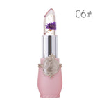 Load image into Gallery viewer, Creative Jelly Flower Lipstick Long-lasting Moisturizing Lipstick Makeup Temperature Color Change Lip Balm TSLM1
