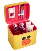Load image into Gallery viewer, Fashion Cute Cosmetic Bag Cartoon Duck Makeup bag Large Capacity Make Up Box Portable Beauty bag Case Korean style makeup pouch

