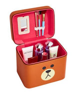Load image into Gallery viewer, Fashion Cute Cosmetic Bag Cartoon Duck Makeup bag Large Capacity Make Up Box Portable Beauty bag Case Korean style makeup pouch
