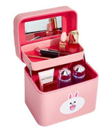 Load image into Gallery viewer, Fashion Cute Cosmetic Bag Cartoon Duck Makeup bag Large Capacity Make Up Box Portable Beauty bag Case Korean style makeup pouch
