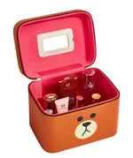 Load image into Gallery viewer, Fashion Cute Cosmetic Bag Cartoon Duck Makeup bag Large Capacity Make Up Box Portable Beauty bag Case Korean style makeup pouch

