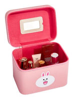 Load image into Gallery viewer, Fashion Cute Cosmetic Bag Cartoon Duck Makeup bag Large Capacity Make Up Box Portable Beauty bag Case Korean style makeup pouch
