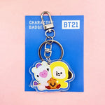 Load image into Gallery viewer, Cute Cartoon Doll Keychain Bags Chain For Women Men Acrylic Charm Characters Kpop Pendant Keyrings Accessories Creative Jewelry
