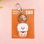 Load image into Gallery viewer, Cute Cartoon Doll Keychain Bags Chain For Women Men Acrylic Charm Characters Kpop Pendant Keyrings Accessories Creative Jewelry
