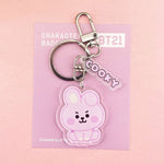Load image into Gallery viewer, Cute Cartoon Doll Keychain Bags Chain For Women Men Acrylic Charm Characters Kpop Pendant Keyrings Accessories Creative Jewelry
