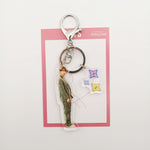 Load image into Gallery viewer, Kpop Bangtan Boys Keychain Handsome Members Key Chains for Women Men Jewelry Fashion Acrylic Key Ring Pendant Accessories
