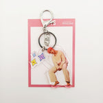 Load image into Gallery viewer, Kpop Bangtan Boys Keychain Handsome Members Key Chains for Women Men Jewelry Fashion Acrylic Key Ring Pendant Accessories
