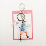 Load image into Gallery viewer, Kpop Bangtan Boys Keychain Handsome Members Key Chains for Women Men Jewelry Fashion Acrylic Key Ring Pendant Accessories
