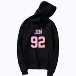 Load image into Gallery viewer, 2019 KPOP hoodies Number letter Bangtan Boys hoody Love Self Key  Jung Kook V SUGA JIMIN JHOPE RM  harajuku kpop hoody top
