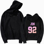 Load image into Gallery viewer, 2019 KPOP hoodies Number letter Bangtan Boys hoody Love Self Key  Jung Kook V SUGA JIMIN JHOPE RM  harajuku kpop hoody top
