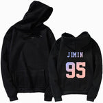 Load image into Gallery viewer, 2019 KPOP hoodies Number letter Bangtan Boys hoody Love Self Key  Jung Kook V SUGA JIMIN JHOPE RM  harajuku kpop hoody top

