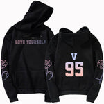 Load image into Gallery viewer, 2019 KPOP hoodies Number letter Bangtan Boys hoody Love Self Key  Jung Kook V SUGA JIMIN JHOPE RM  harajuku kpop hoody top
