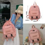 Load image into Gallery viewer, New Casual Bags Women Backpack Solid Color Women Shoulder Bag Fashion School Bag For Teenage Girl Children Backpacks Travel Bag
