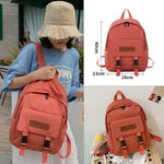 Load image into Gallery viewer, New Casual Bags Women Backpack Solid Color Women Shoulder Bag Fashion School Bag For Teenage Girl Children Backpacks Travel Bag

