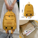 Load image into Gallery viewer, New Casual Bags Women Backpack Solid Color Women Shoulder Bag Fashion School Bag For Teenage Girl Children Backpacks Travel Bag
