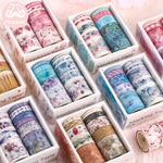 Load image into Gallery viewer, Mr Paper 26 Designs 10pcs/box Cute Cartoon Animals Washi Tapes Scrapbooking DIY Deco Creative Japanese Kawaii Masking Tapes
