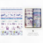 Load image into Gallery viewer, Mr Paper 26 Designs 10pcs/box Cute Cartoon Animals Washi Tapes Scrapbooking DIY Deco Creative Japanese Kawaii Masking Tapes

