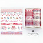 Load image into Gallery viewer, Mr Paper 26 Designs 10pcs/box Cute Cartoon Animals Washi Tapes Scrapbooking DIY Deco Creative Japanese Kawaii Masking Tapes
