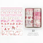 Load image into Gallery viewer, Mr Paper 26 Designs 10pcs/box Cute Cartoon Animals Washi Tapes Scrapbooking DIY Deco Creative Japanese Kawaii Masking Tapes
