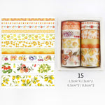 Load image into Gallery viewer, Mr Paper 26 Designs 10pcs/box Cute Cartoon Animals Washi Tapes Scrapbooking DIY Deco Creative Japanese Kawaii Masking Tapes

