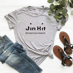Load image into Gallery viewer, JinHit Entertainment Unisex Kpop T-Shirt Women Fashion Cotton Short Sleeve Tshirt Feminina Letter Printed Women&#39;s T-shirts
