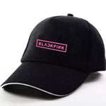 Load image into Gallery viewer, New Fashion Kpop Rose Cap BlackPink Black Pink Baseball Cap LISA JISOO JENNIE Snapback Hip Hop Dad Cap Hats Men/Women Summer Hat
