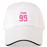 Load image into Gallery viewer, New Fashion Kpop Rose Cap BlackPink Black Pink Baseball Cap LISA JISOO JENNIE Snapback Hip Hop Dad Cap Hats Men/Women Summer Hat
