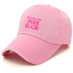 Load image into Gallery viewer, New Fashion Kpop Rose Cap BlackPink Black Pink Baseball Cap LISA JISOO JENNIE Snapback Hip Hop Dad Cap Hats Men/Women Summer Hat
