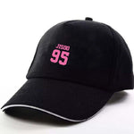 Load image into Gallery viewer, New Fashion Kpop Rose Cap BlackPink Black Pink Baseball Cap LISA JISOO JENNIE Snapback Hip Hop Dad Cap Hats Men/Women Summer Hat
