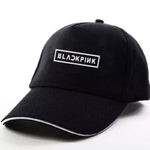 Load image into Gallery viewer, New Fashion Kpop Rose Cap BlackPink Black Pink Baseball Cap LISA JISOO JENNIE Snapback Hip Hop Dad Cap Hats Men/Women Summer Hat

