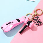 Load image into Gallery viewer, Kpop BLACKPINK EXO GOT7 TWICE Bangtan NCT Lights Keychains 3D Soft Silicone Creative Keyrings Bag Pendant Key Tings Accessories

